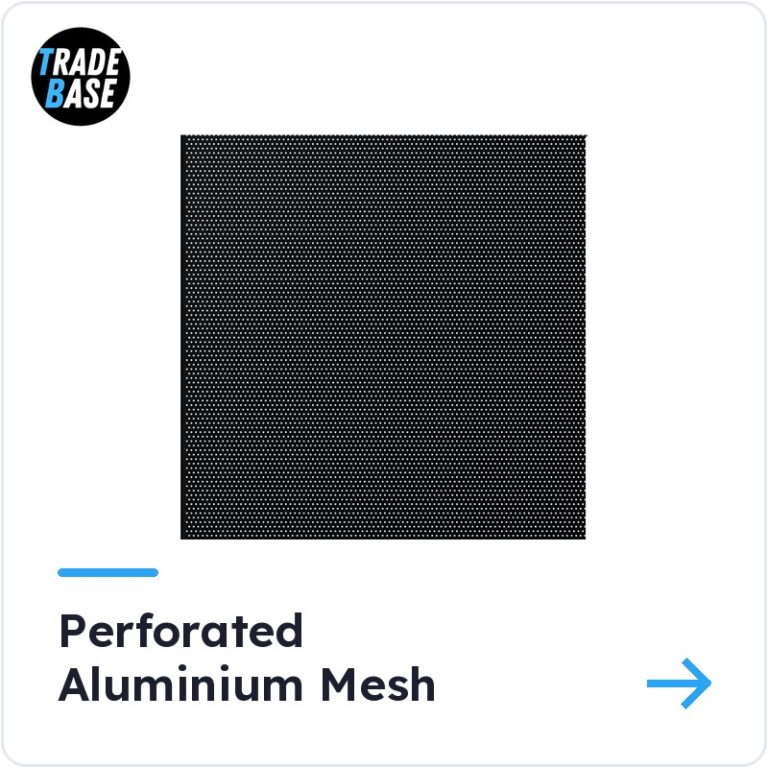 Perforated Aluminium Security Mesh category – TradeBase Australia replacement hardware