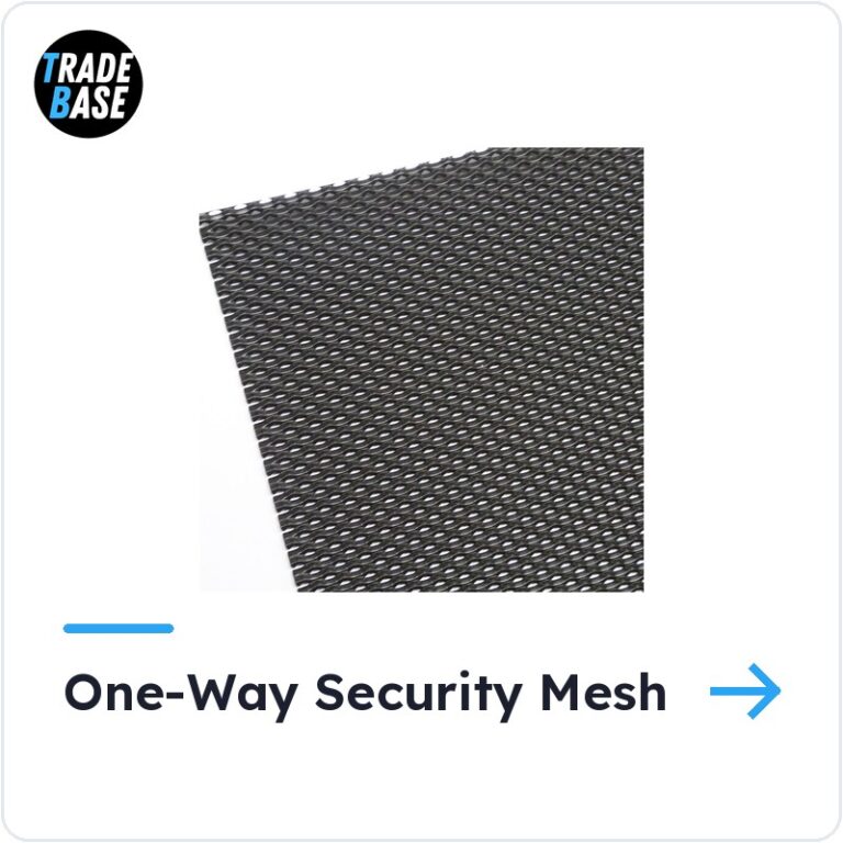 One-Way Security Mesh (DVA) category – TradeBase Australia replacement hardware