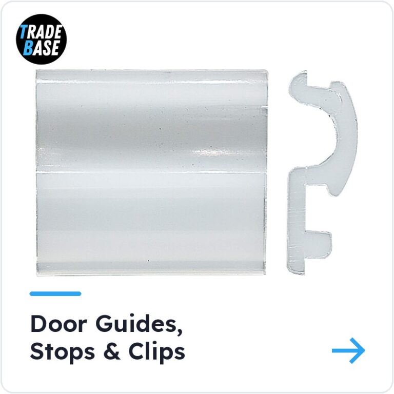 Sliding Door Guides, Stops & Clips category – TradeBase Australia replacement hardware