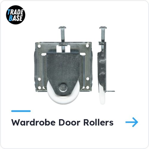 Wardrobe, Robe & Cupboard Door Rollers & Guides category – TradeBase Australia replacement hardware