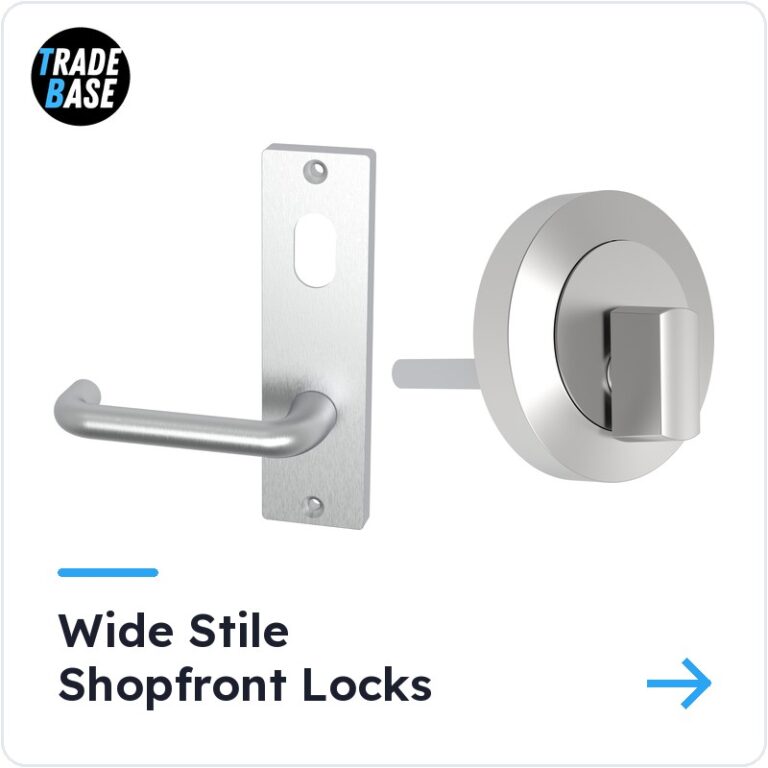 Wide Stile Shopfront Locks category – TradeBase Australia replacement hardware