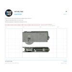 Actual size 1:1 print guide for 32mm Similar to 3-1080 on a 10 mm grid