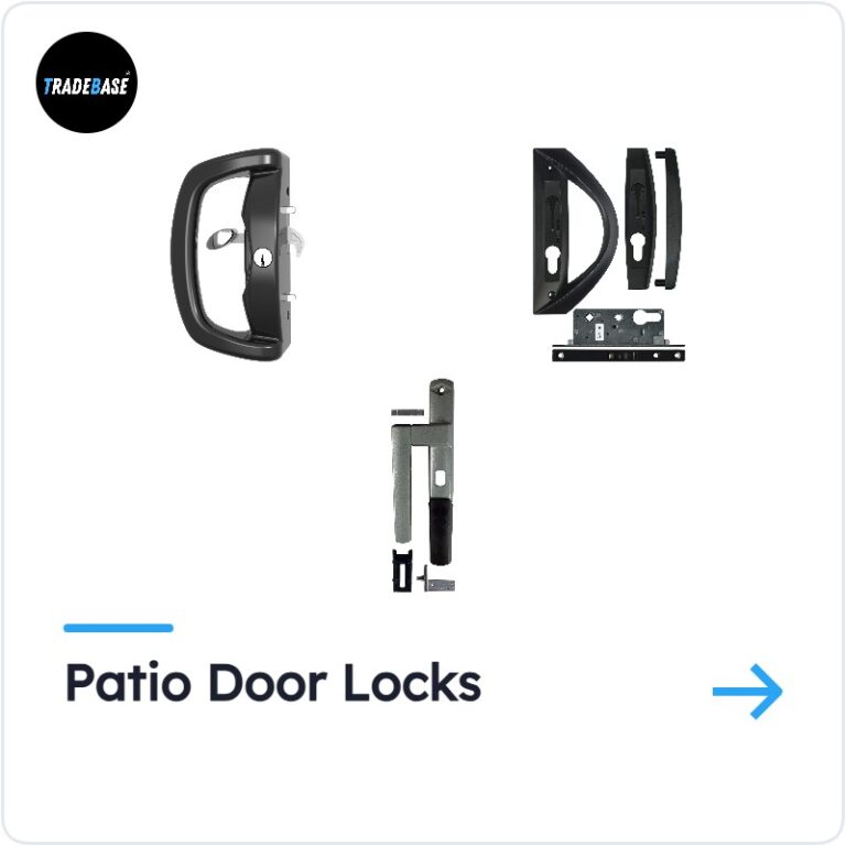 Patio Door Locks category – TradeBase Australia replacement hardware