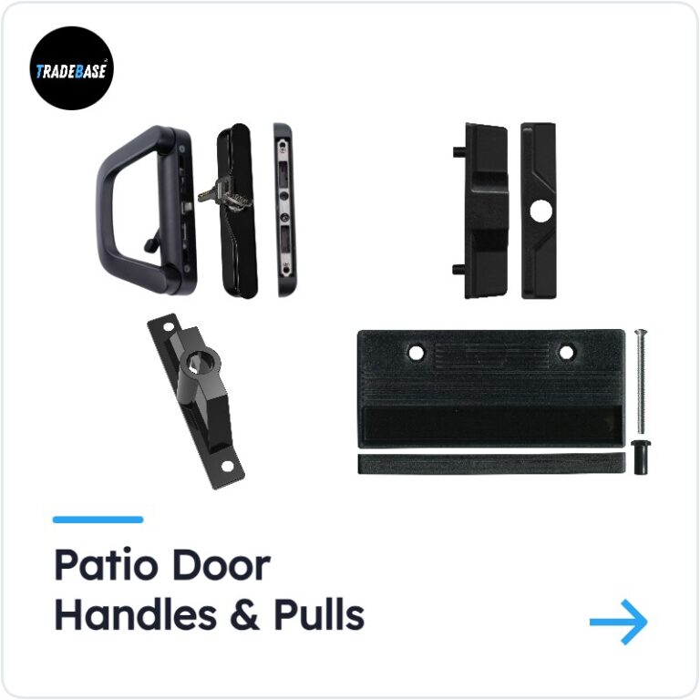 Patio Door Handles & Pulls category – TradeBase Australia replacement hardware