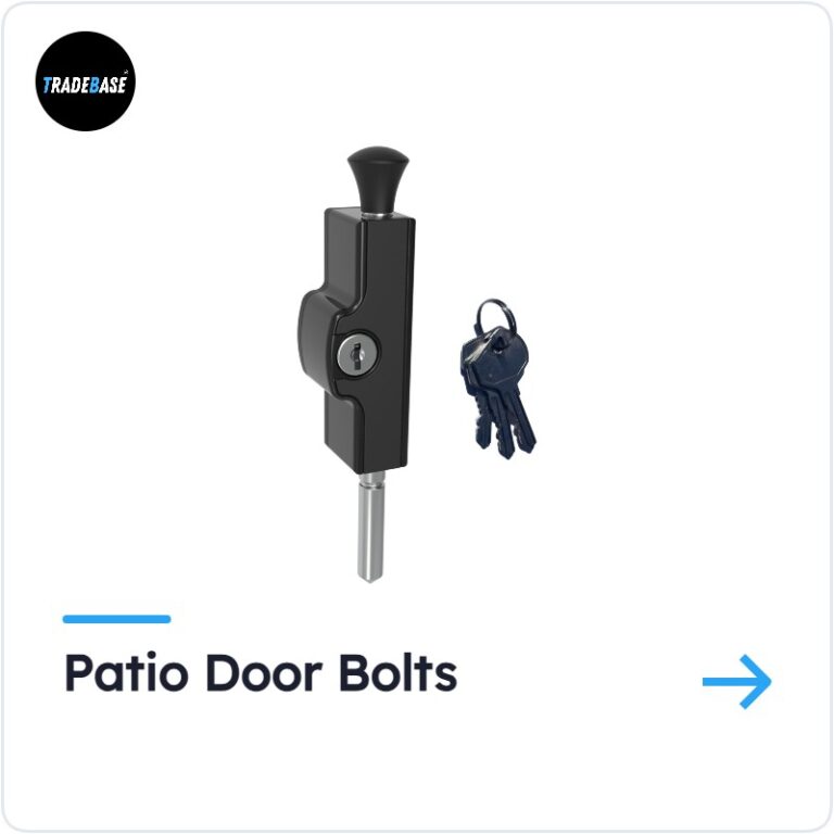 Patio Door Bolts category – TradeBase Australia replacement hardware