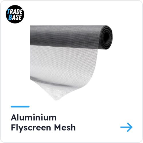 Aluminium flyscreen insect mesh roll