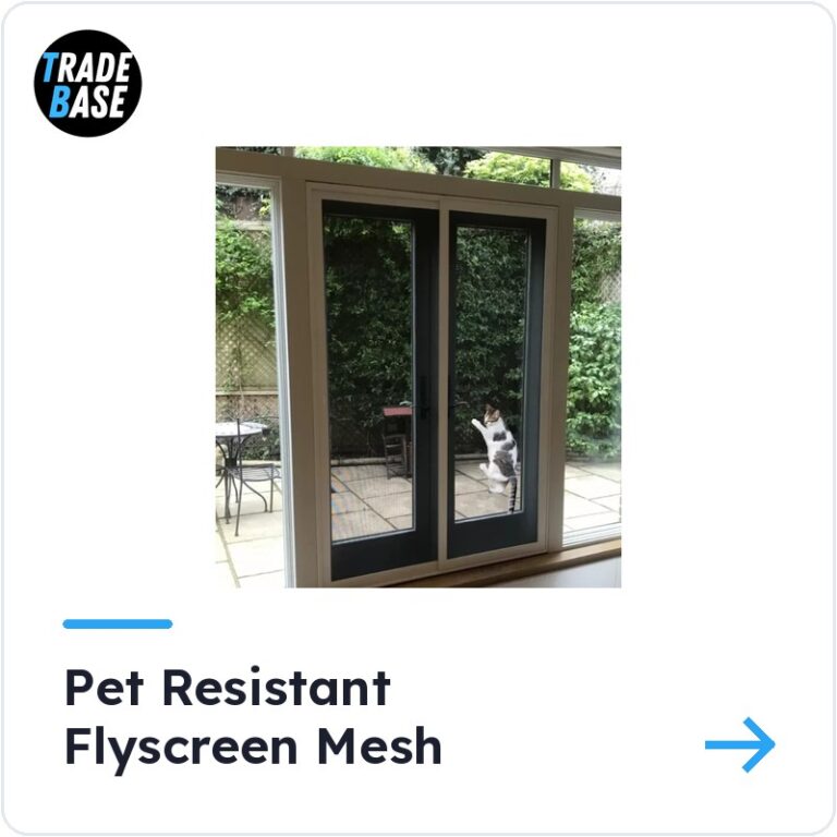 Pet Paw Resistant Flyscreens and Mesh category – TradeBase Australia replacement hardware