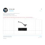 Actual size 1:1 print guide for 40.6mm Tension spring – Suits Screen Doors on a 10 mm grid