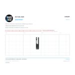 Actual size 1:1 print guide for 12.4mm Adjustable Sliding Door Carriage & Roller – Suits Windows on a 10 mm grid