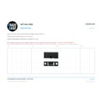 Actual size 1:1 print guide for 13mm Sliding Door Carriage & Acetal Roller – Plastic 2 Pack on a 10 mm grid