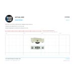 Actual size 1:1 print guide for 15mm Adjustable Sliding Door Carriage & Roller on a 10 mm grid