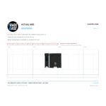Actual size 1:1 print guide for 24mm Sliding Door Cassette & Acetal Roller – Adjustable Wide Body Plastic – Suits Stegbar® & Frontline on a 10 mm grid