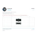 Actual size 1:1 print guide for 29.6mm Sliding Door Carriage & Roller – Suits Windows on a 10 mm grid