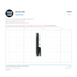 Actual size 1:1 print guide for 64.4mm Adjustable Sliding Door Carriage & Roller – Suits Screen Doors on a 10 mm grid