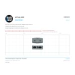 Actual size 1:1 print guide for 30.6mm Adjustable Sliding Door Carriage & Roller – Suits Windows on a 10 mm grid