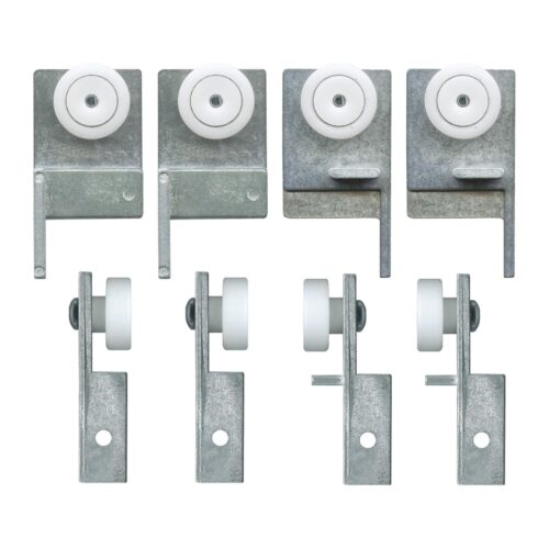 TradeBase 53.8mm Sliding Door Carriage & Roller Set, suits shower screens
