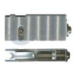 TradeBase 80.9mm Adjustable Sliding Door Carriage & Roller