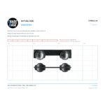 Actual size 1:1 print guide for 19mm Twin Steel Ball Carriage – Plastic – Suits Cowdroy & Trak on a 10 mm grid