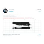 Actual size 1:1 print guide for 25kg Adjustable Patio Door Carriage & Roller - Suits Boral® & Dowell® Mk5C, Wintec® and A&L® on a 10 mm grid