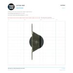 Actual size 1:1 print guide for 34kg Timber Door & Double-Hung Window Carriage & Roller on a 10 mm grid