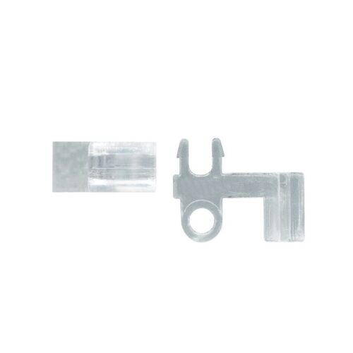 TradeBase 24mm patio door external fixed panel retaining clip, bottom fix
