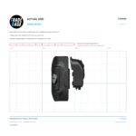 Keyed Window Catch & Spring – Suits View-Max printed at actual size, 1:1, so the part can be held against the page to identify it. TradeBase Australia CTH6190.