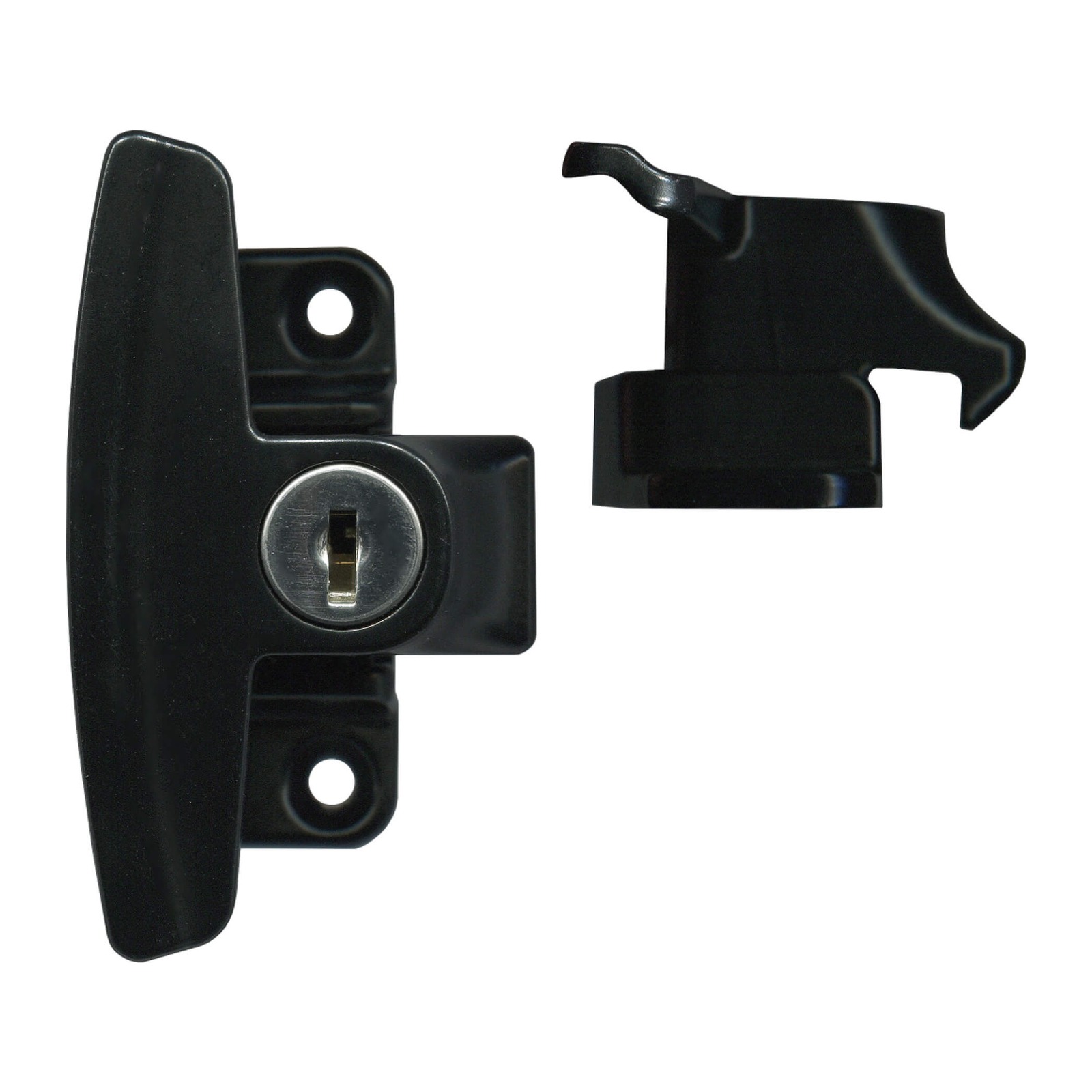Keyed Window Catch & Spring – Multifit - TradeBase CTH6305BLK TradeBase Keyed Window Catch & Spring – Multifit