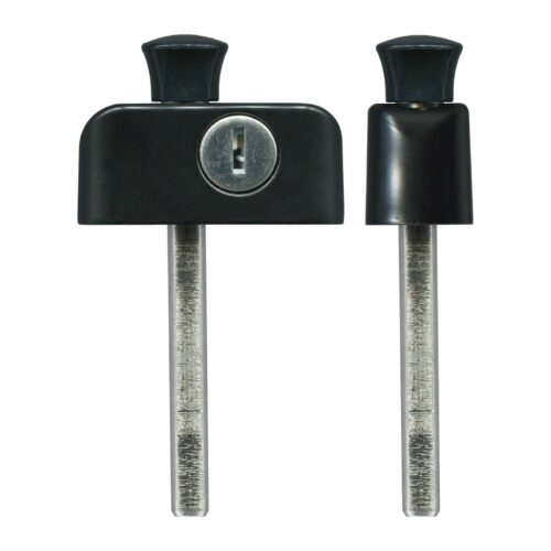 Double Hung Timber Window Bolt for aluminium flyscreens and windows. TradeBase Australia part DHB8250.
