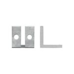 Stacking Door Stop for aluminium flyscreens and windows. TradeBase Australia part DST1765.