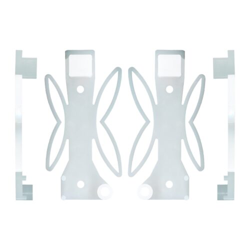 TradeBase 76mm Nylon Sliding Door Guide, suits wardrobe doors