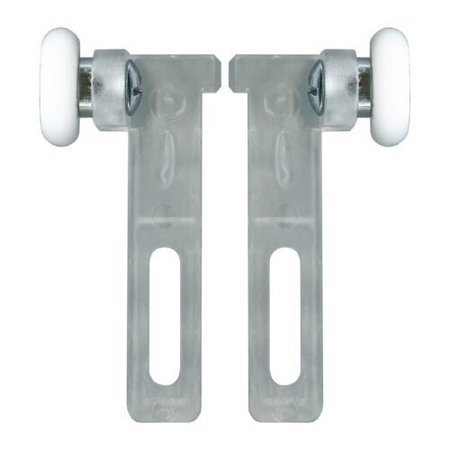 TradeBase 65.1mm Adjustable Sliding Door Top Hanger & Roller, suits screen doors