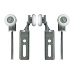 TradeBase 73.1mm Adjustable Sliding Door Top Hanger & Roller, suits screen doors