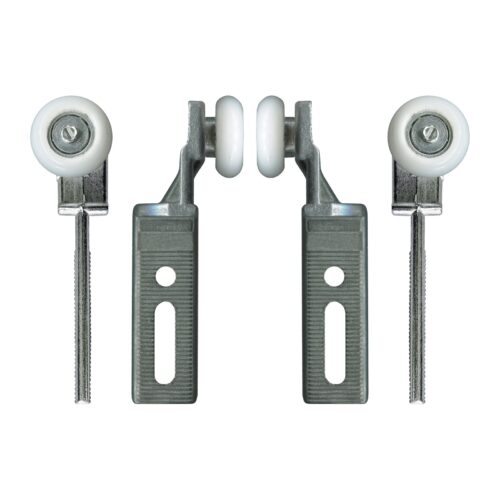 TradeBase 73.1mm Adjustable Sliding Door Top Hanger & Roller, suits screen doors