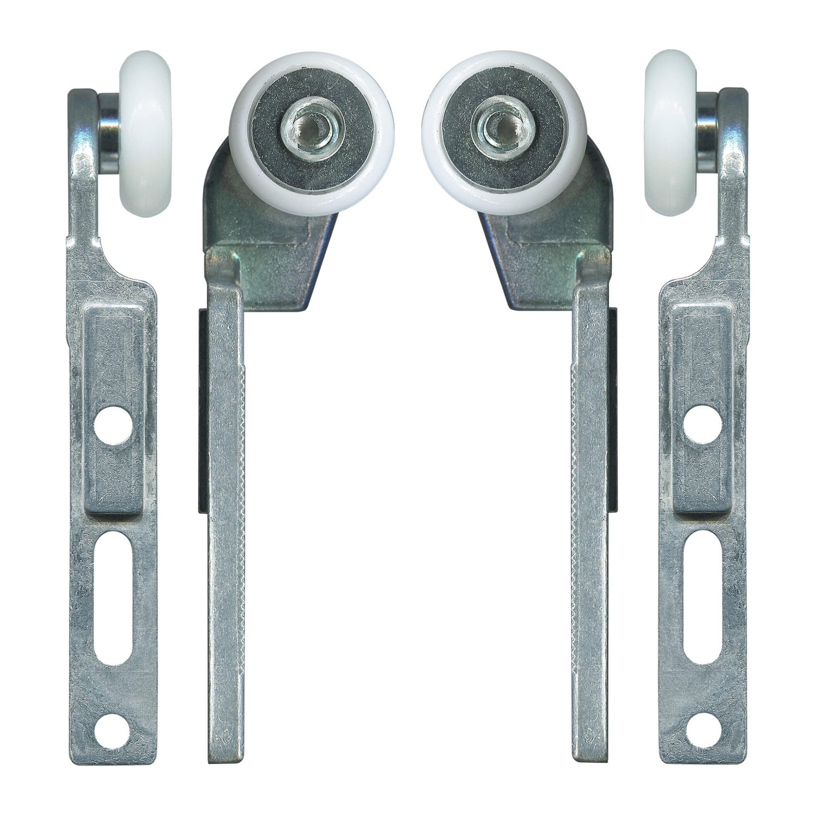 82mm Adjustable Sliding Door Top Hanger & Roller – Suits Screen Doors - TradeBase HNG82 TradeBase 82mm Adjustable Sliding Door Top Hanger & Roller, suits screen doors