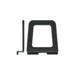 Flyscreen Lift Tab for aluminium flyscreens and windows. TradeBase Australia part LFT4200BLK.