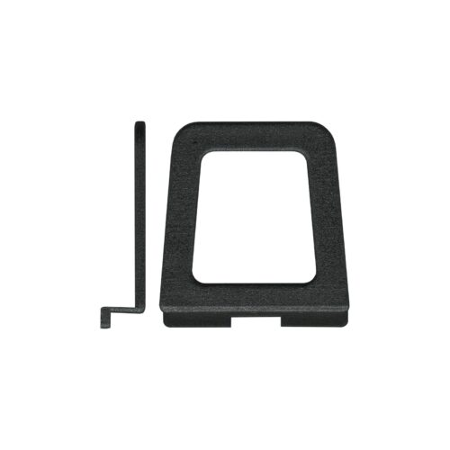 Flyscreen Lift Tab for aluminium flyscreens and windows. TradeBase Australia part LFT4200BLK.
