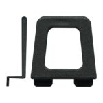 Flyscreen Lift Tab for aluminium flyscreens and windows. TradeBase Australia part LFT4210BLK.