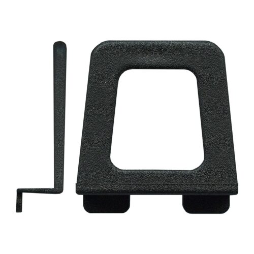 Flyscreen Lift Tab for aluminium flyscreens and windows. TradeBase Australia part LFT4210BLK.