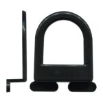Flyscreen Lift Tab for aluminium flyscreens and windows. TradeBase Australia part LFT4215BLK.