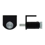 TradeBase Window Lock Push – Angled – 13.5mm Throw – Metal