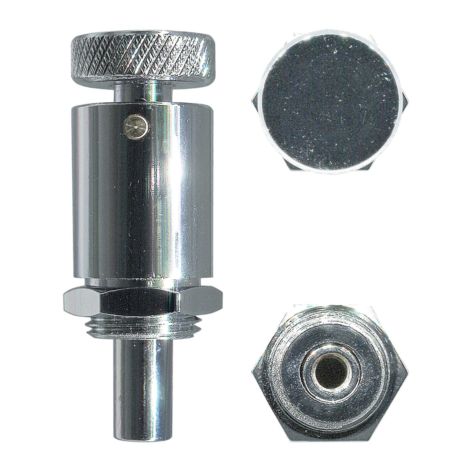 LPS2103 Window Lock Push Window Lock Push for aluminium flyscreens and windows. TradeBase Australia part LPS2103.