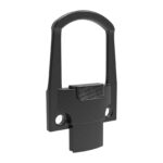 Flyscreen Lift Tab with Plunger Stay for aluminium flyscreens and windows. TradeBase Australia part LTS4637BLK.