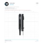 Keyed Window Vent Lock – Suits BGC printed at actual size, 1:1, so the part can be held against the page to identify it. TradeBase Australia LVT6082.