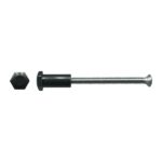 TradeBase 64.2mm Aluminium Sleeve Nut, suits lock pulls 4-8590 and 4-8660