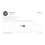 Actual size 1:1 print guide for Aluminium Sleeve Nut – Suits Boral® KM Cyclone on a 10 mm grid