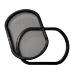 Flyscreen Port Access Set for aluminium flyscreens and windows. 155 W x 105 H inner measurement. TradeBase Australia part PAS4752.