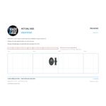 Actual size 1:1 print guide for 15.8mm Sliding Door Roller – Suits Window and Screen Doors on a 10 mm grid
