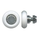 TradeBase 19.6mm Sliding Door Roller, suits wardrobe doors