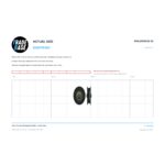Actual size 1:1 print guide for 24mm Concave Sliding Door Roller – Acetal 12kg on a 10 mm grid