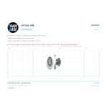 Actual size 1:1 print guide for 29.3mm Sliding Door Roller – Suits Hanging Doors on a 10 mm grid
